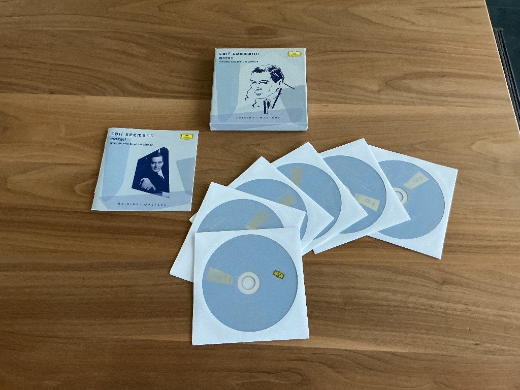 Carl Seemann / Mozart. 6 CD, Enlèvement ou Envoi, Classicisme, Utilisé, Musique de chambre
