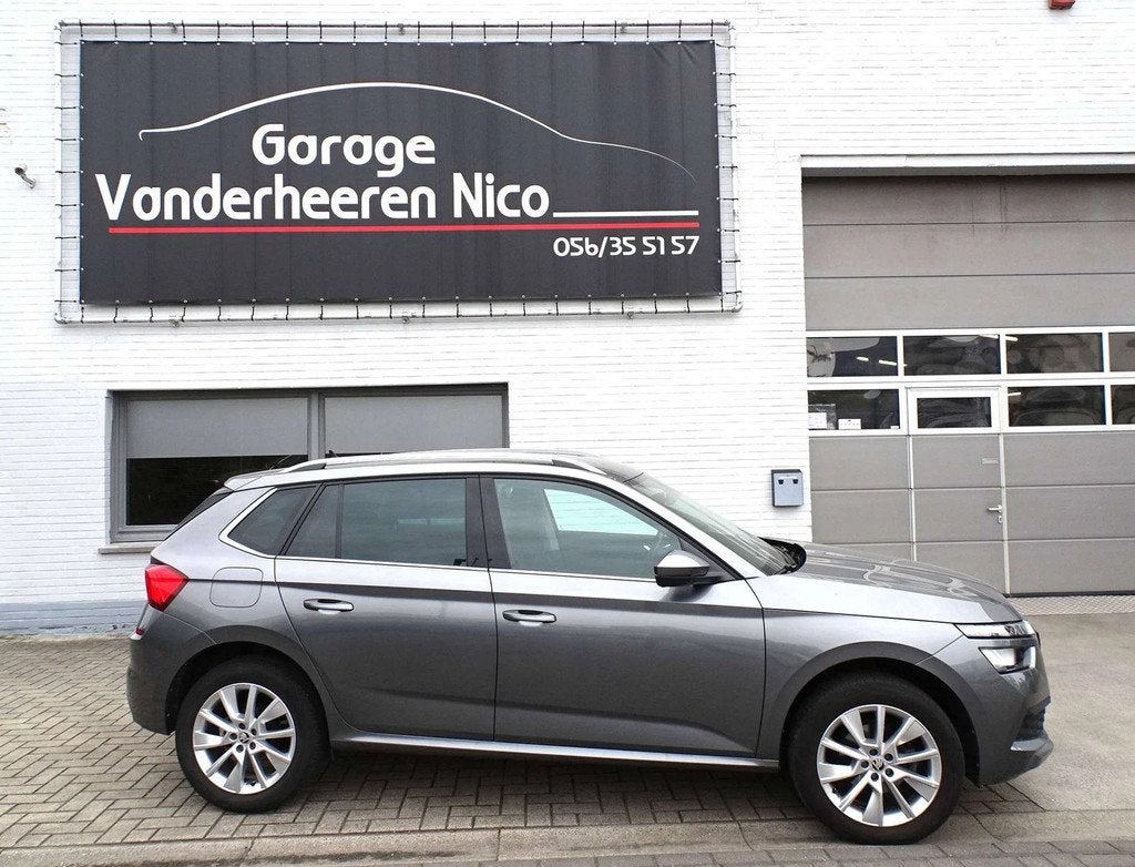 Skoda Kamiq 1.0TSi Ambition VIRTUAL,CARPLAY,CAMERA,NAVI,CRUI, Autos, Argent ou Gris, Achat, Euro 6, Entreprise