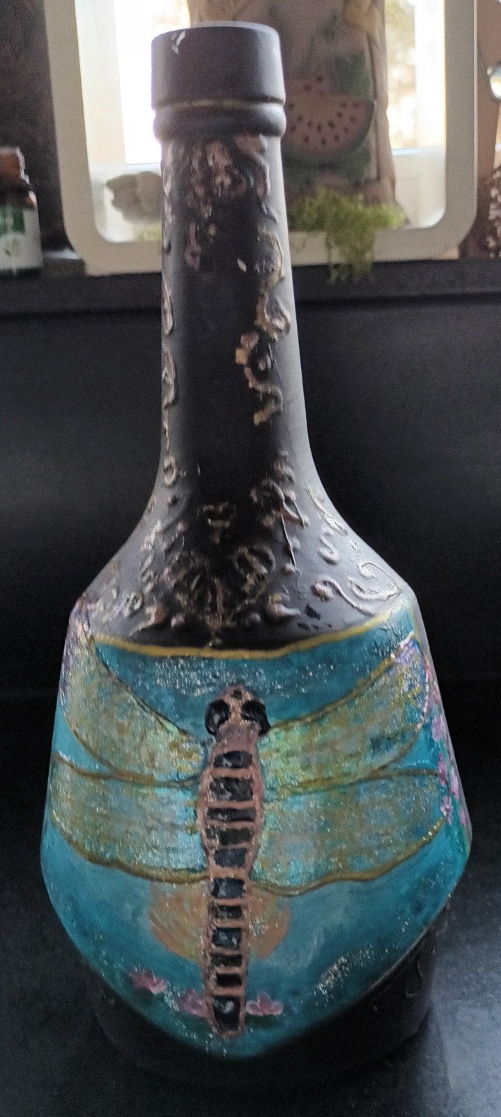 Libelle fles, Ophalen
