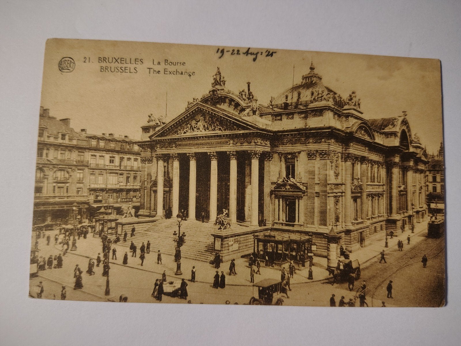 Bruxelles La Bourse, Enlèvement ou Envoi