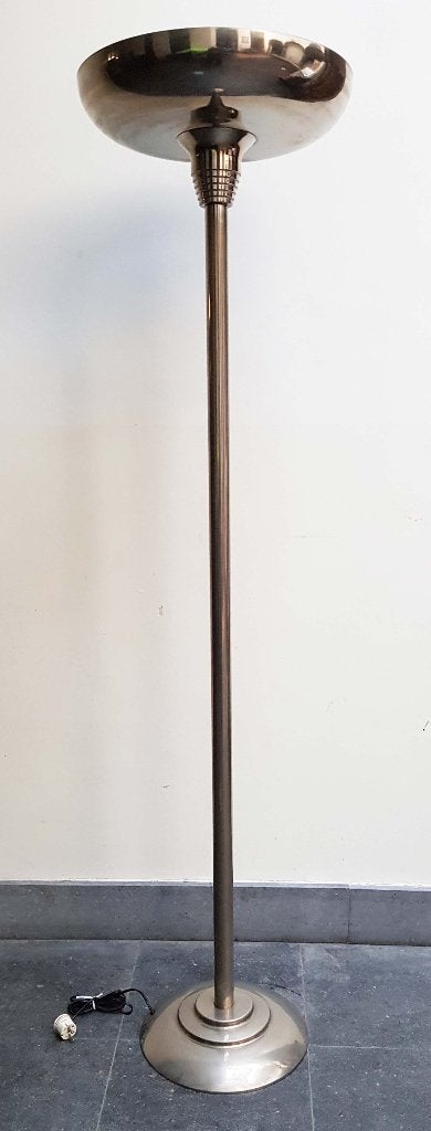 Art Deco Staande lamp - 1m90 Hoog!, Antiek en Kunst, Antiek | Verlichting, Ophalen
