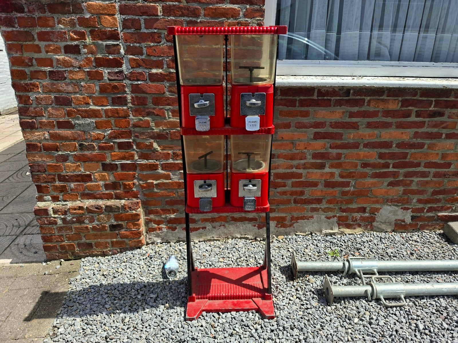 Brabo supérette kauwgom automaat gratis draaien, Ophalen, Gebruikt