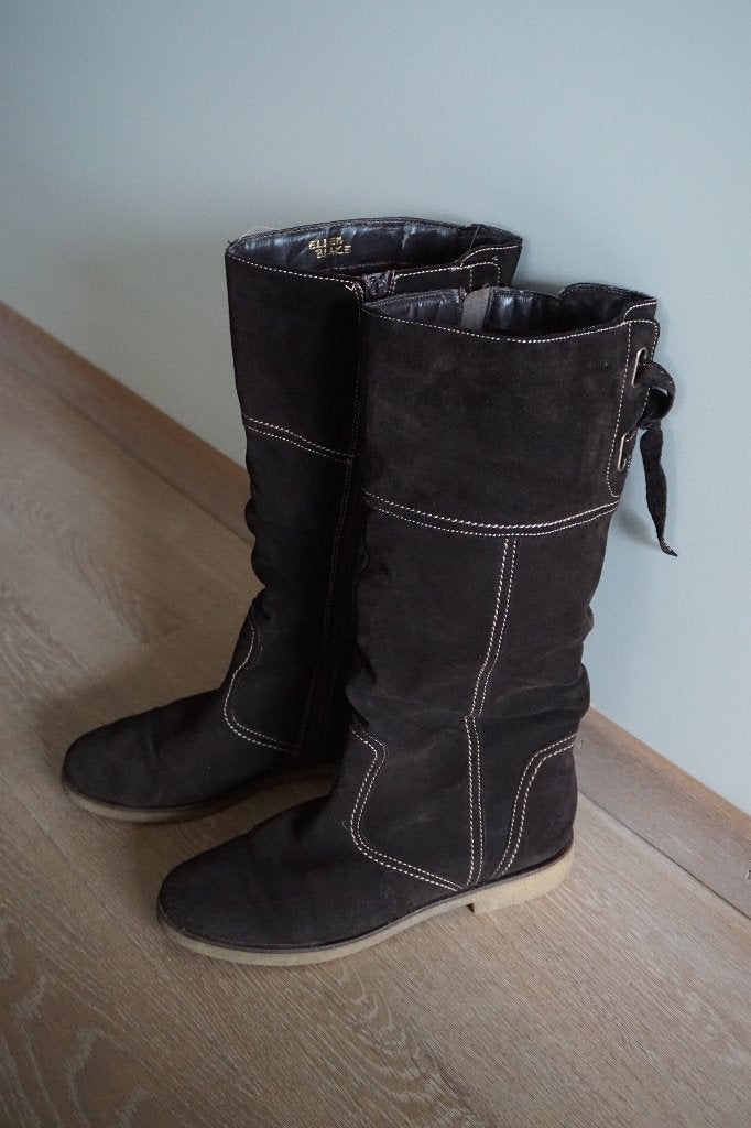 Laarzen - Dame - Winter, Ophalen, Bruin
