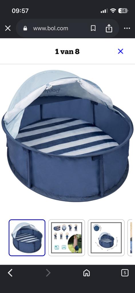 Baby tent Babymoov speelruimte/UV tent, Kinderen en Baby's, Ophalen, Zo goed als nieuw