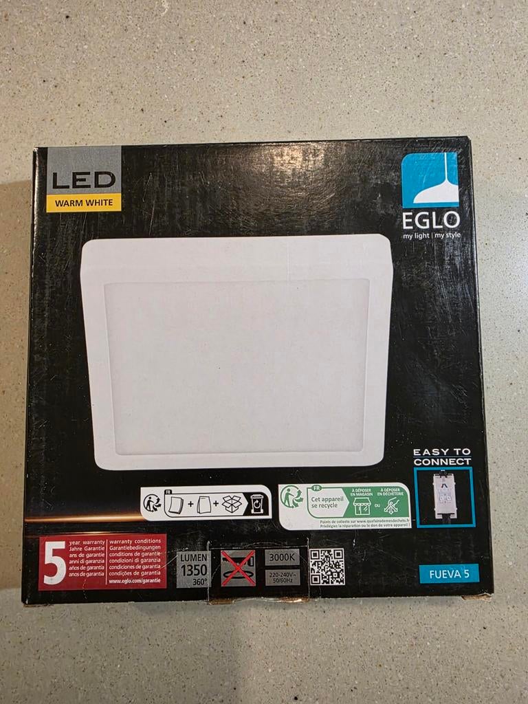 Lampe de plafond LED Eglo Fueva 5, Enlèvement, Neuf, Modern