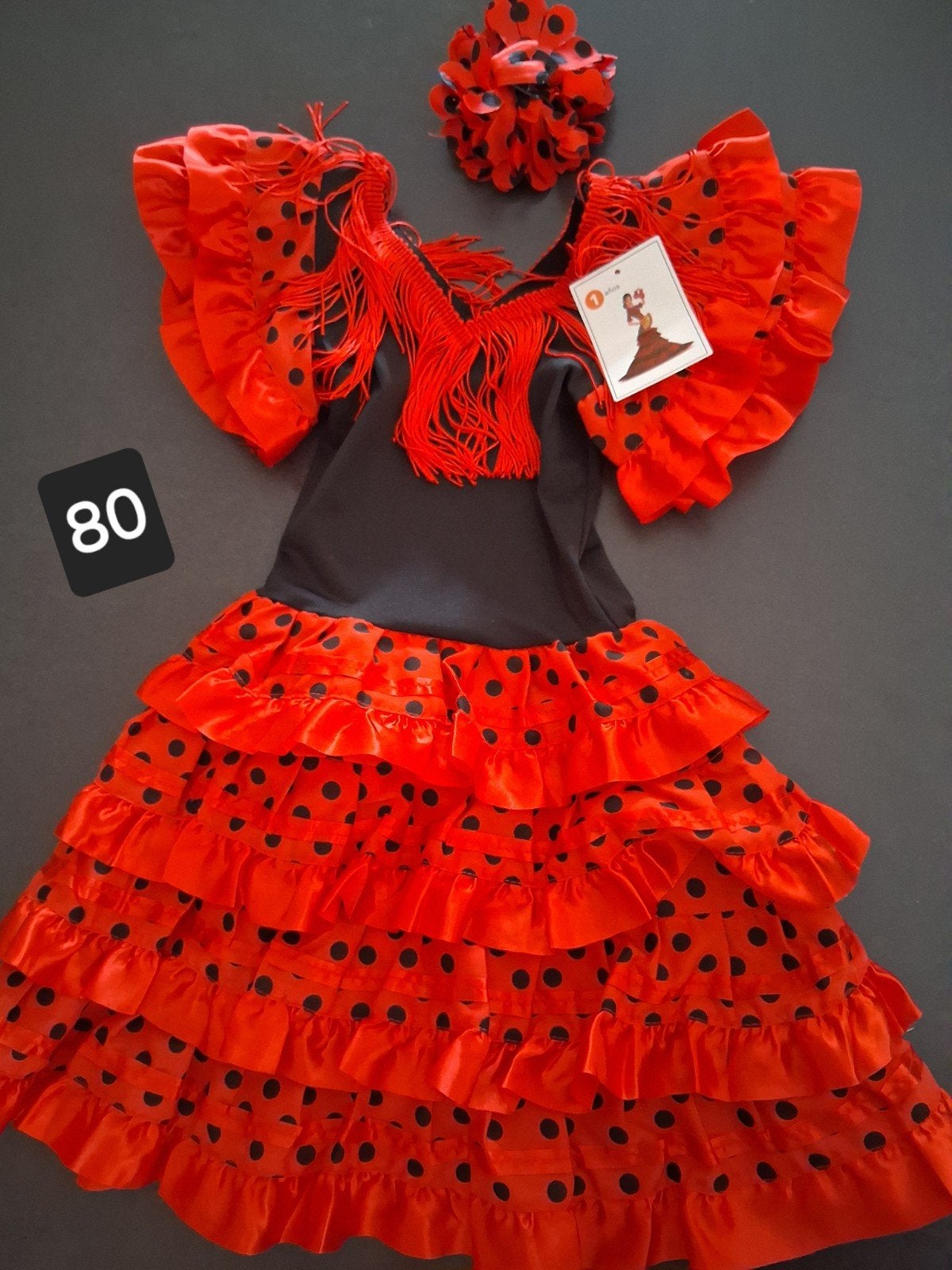 Robe de flamenco, robe princesse, taille 80, NOUVEAUTÉ, Enlèvement ou Envoi