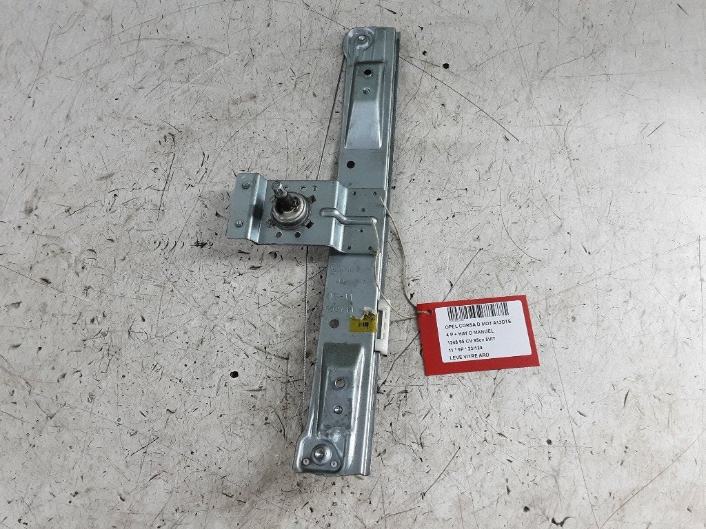 RAAMMECHANIEK RECHTS ACHTER Opel Corsa D (503741), Gebruikt, Opel, Opel Automobile GmbH, Kontakt-opel@opel.com