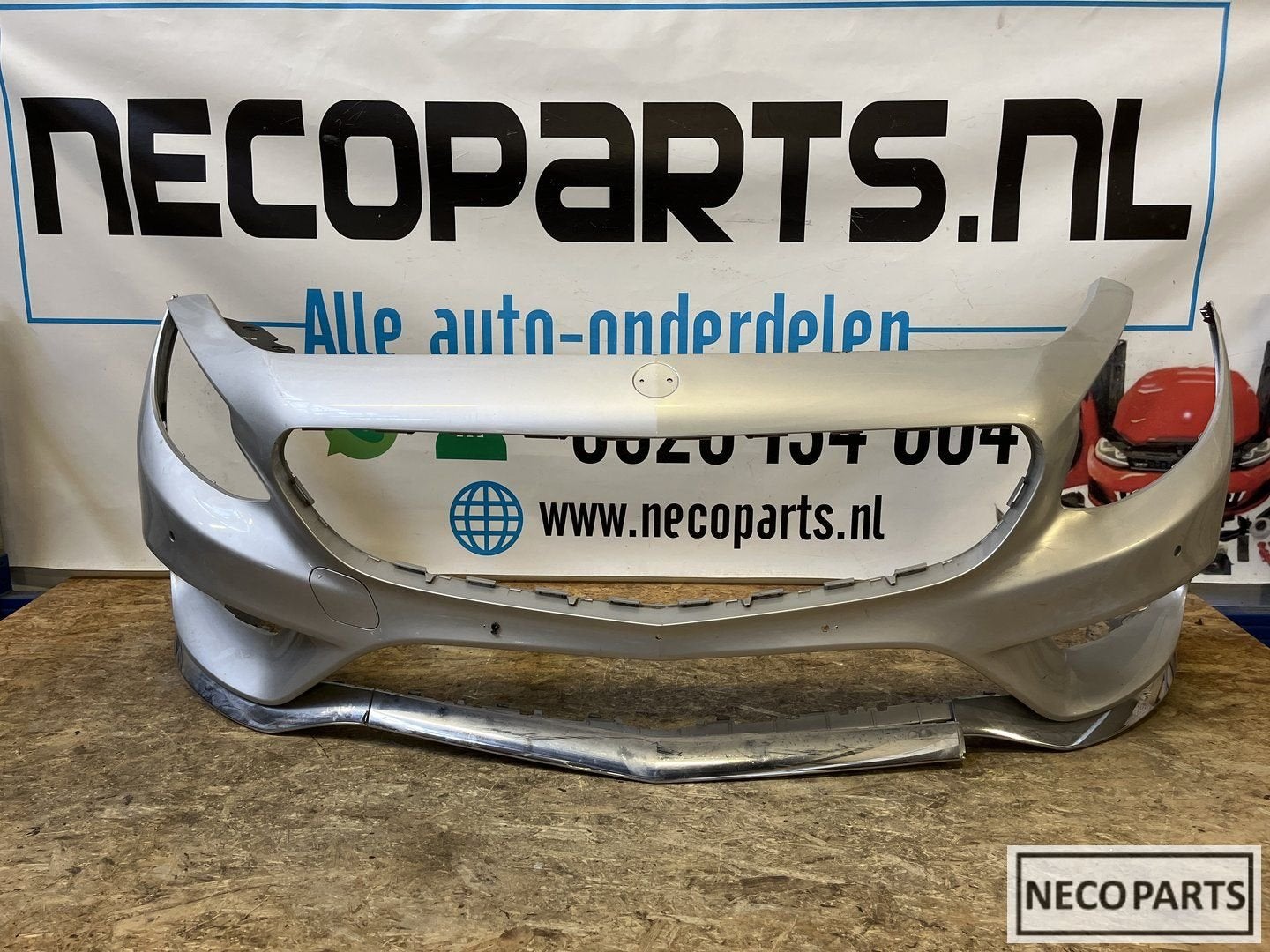MERCEDES S KLASSE A217 W217 AMG VOORBUMPER BUMPER ORIGINEEL, Gebruikt, -, Ophalen of Verzenden, Spatbord