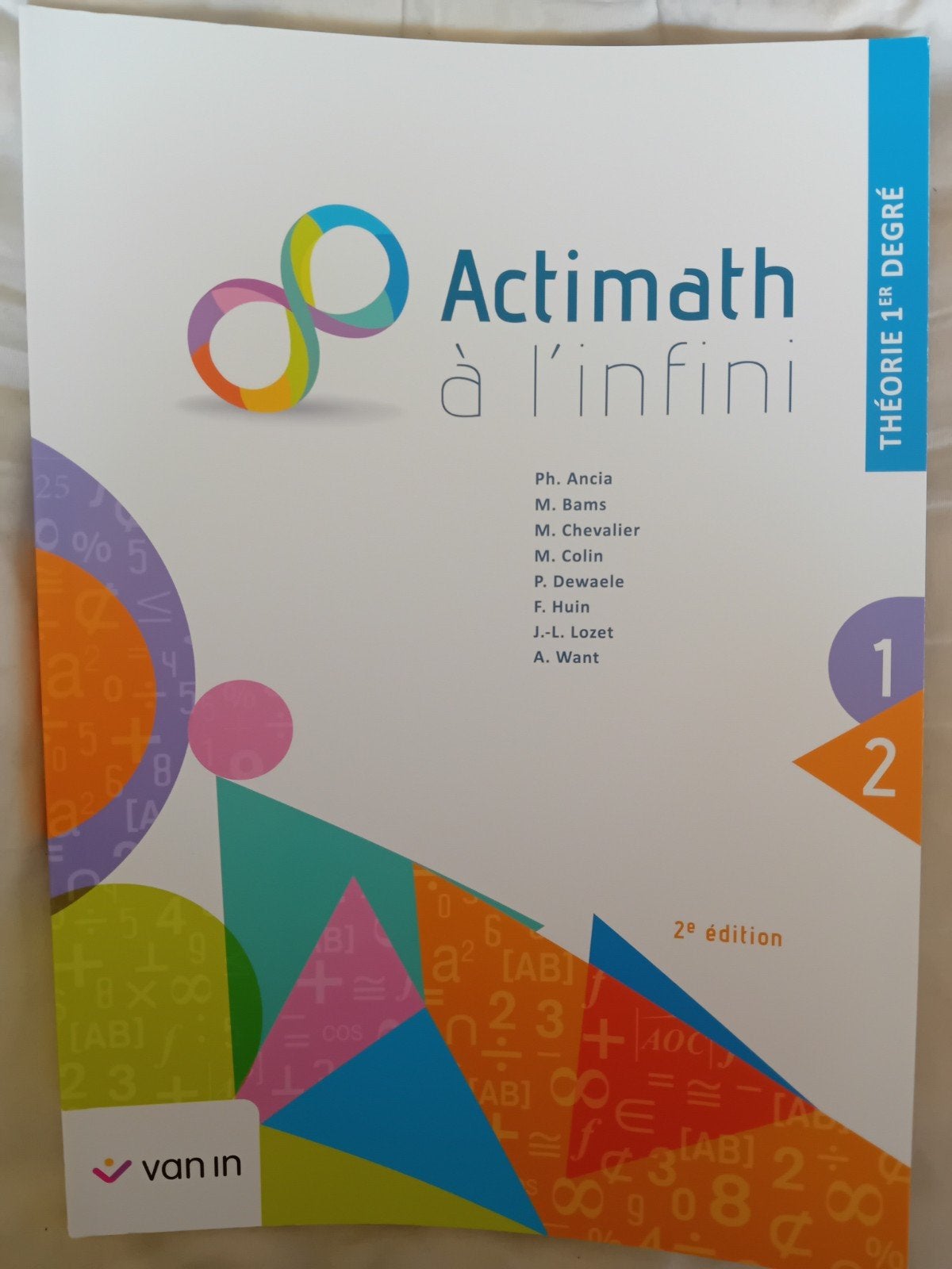 Actimath à l'infini 1 - théorie 1re degré (2e édition), Enlèvement, Néerlandais