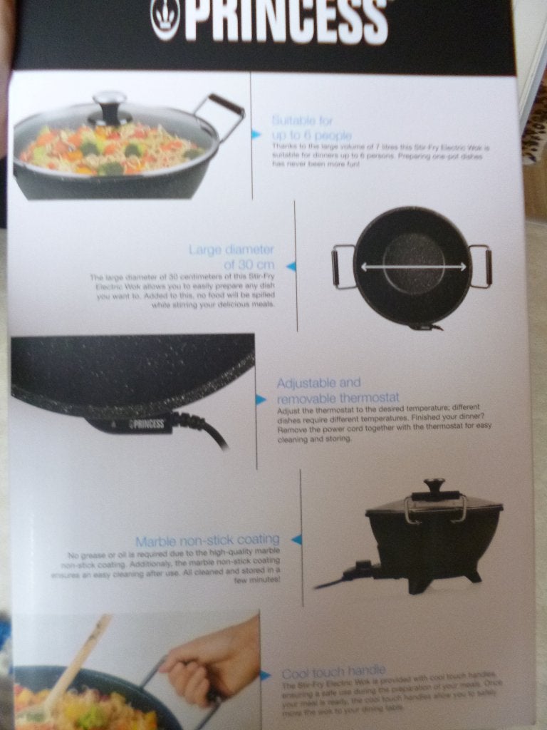 Wok (Elektrisch), Maison & Meubles, Cuisine | Casseroles & Poêles, Enlèvement, Neuf, Wok