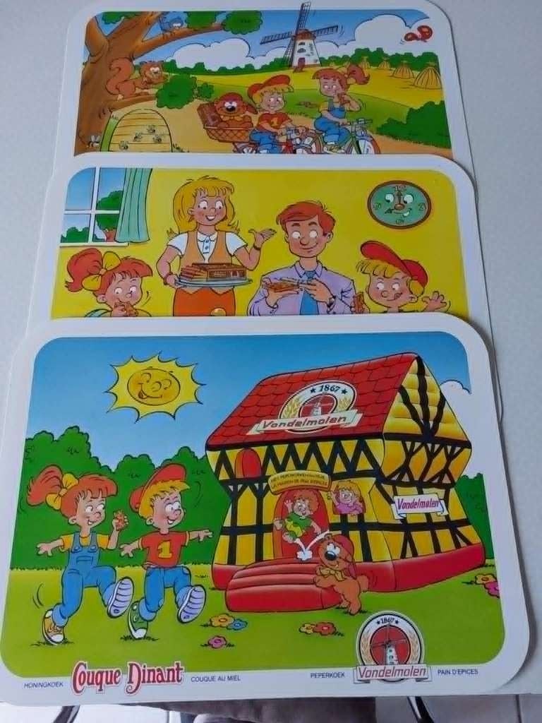 Place Matjes  0.30€ stuk  De palce matjes van Couqu, Maison & Meubles, Enlèvement, Comme neuf, Set de table