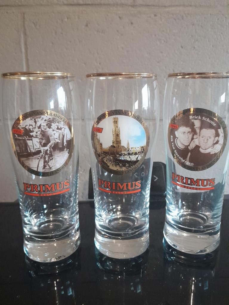 Bierglazen primus, Ophalen