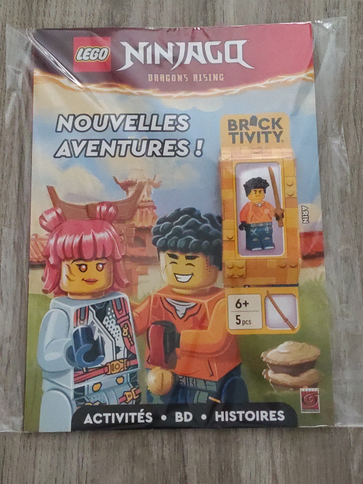Lego magazine Ninjago figurine, Neuf, Enlèvement ou Envoi, Lego, Minifigurines incluses