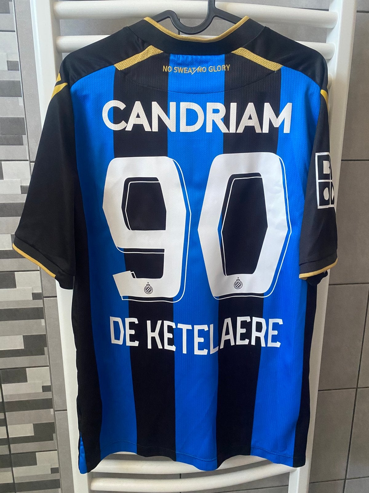 De Ketelaere club Brugge voetbalshirt, Maat L, Ophalen of Verzenden, Zo goed als nieuw, Shirt