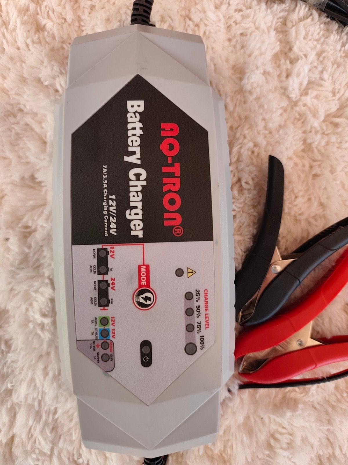 chargeur batterie moto /auto, Motos, Enlèvement