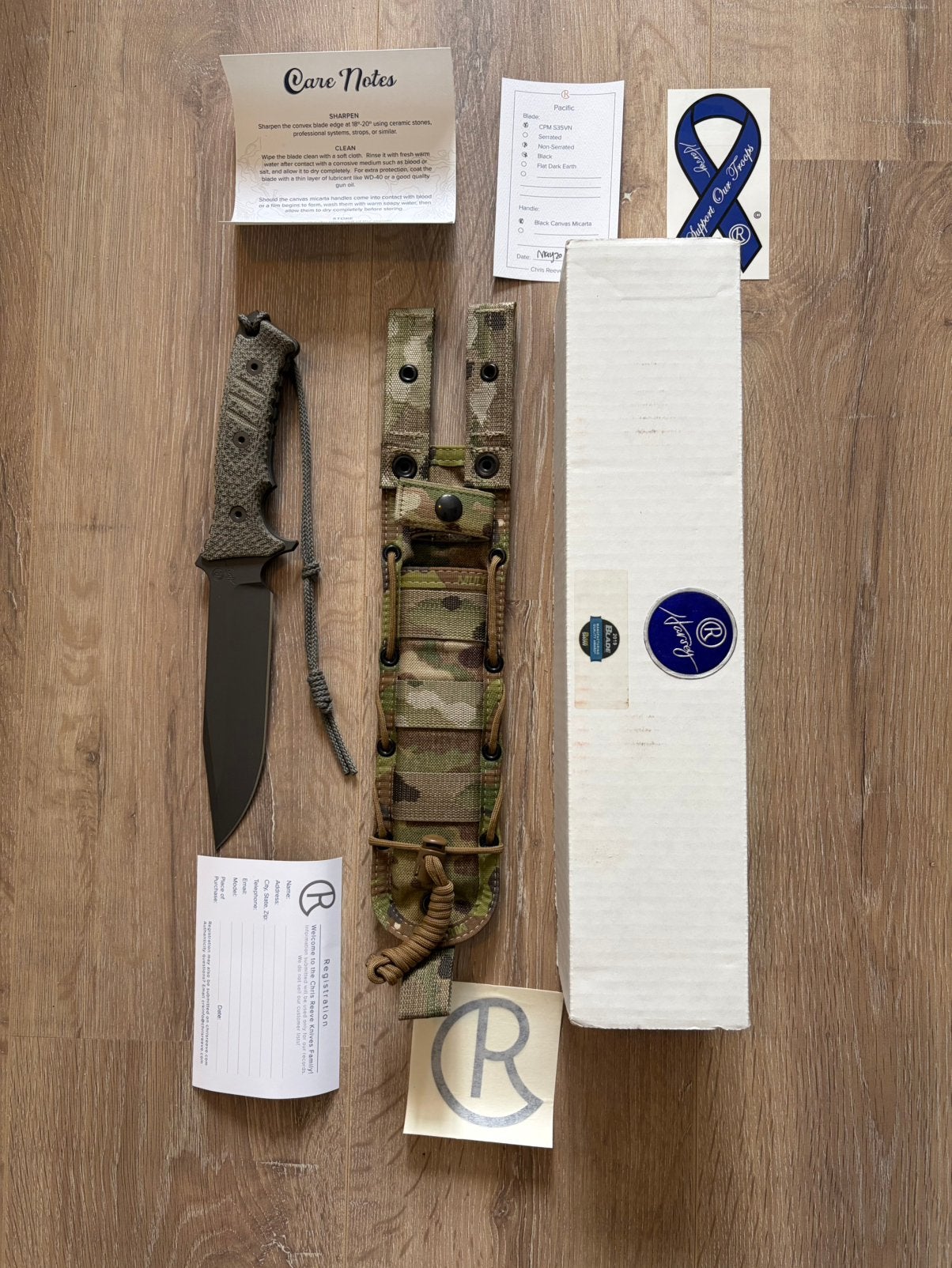 Chris Reeve Pacific. ( Non serrated ), Collections, Enlèvement ou Envoi