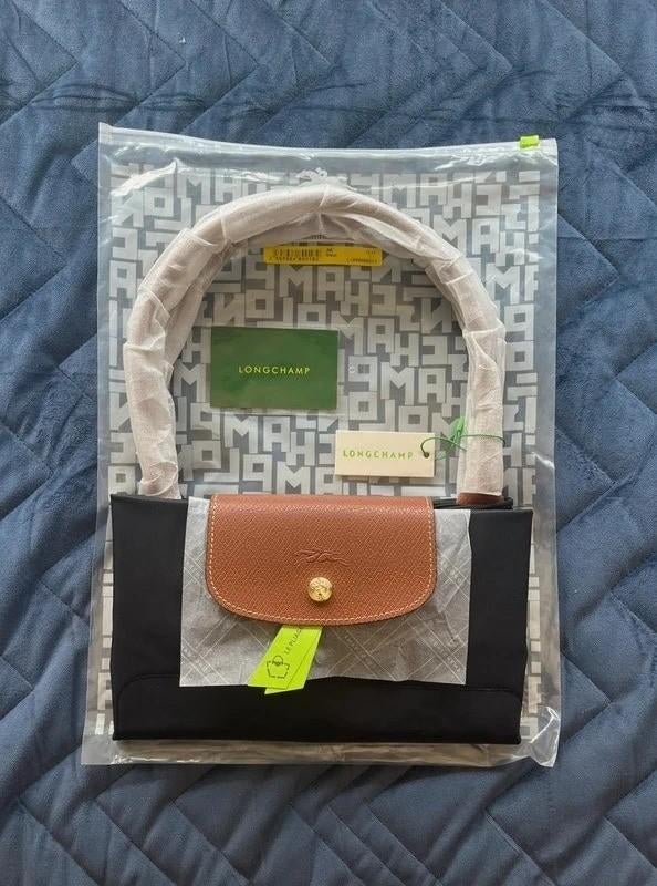 Sac cabas Longchamp Le Pliage Original Taille L, Envoi, Neuf, Noir, Sac à main