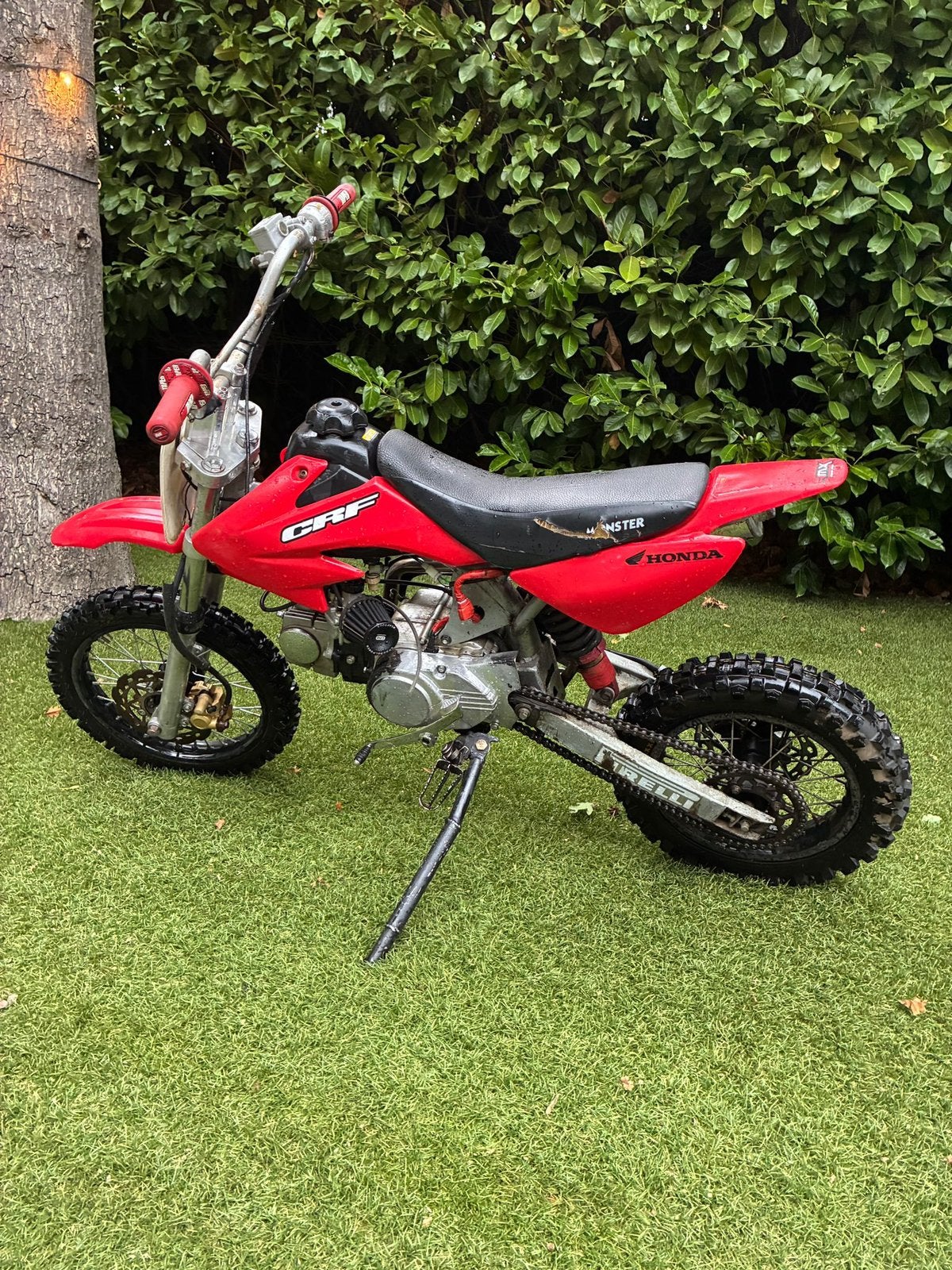 Pitbike, Fietsen en Brommers, Ophalen, Gebruikt, Pitbike, 110 cc