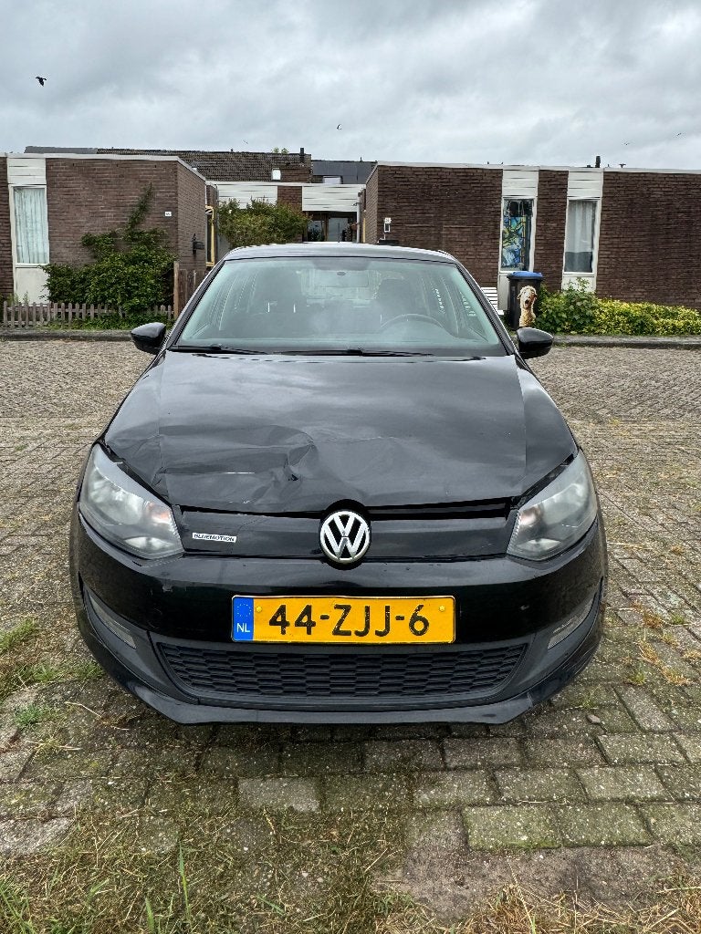 Volkswagen Polo 1.2 TDI BlueMotion 2012 Zwart, Ophalen, Gebruikt, Volkswagen