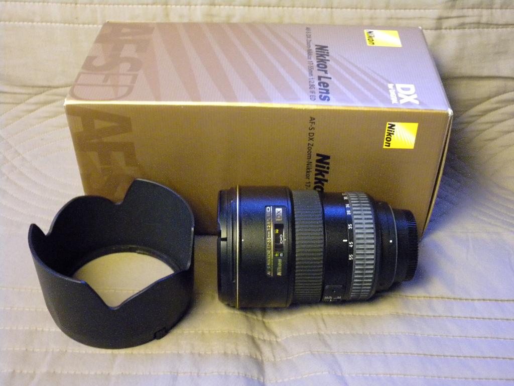 Nikkor AF-S 17-55mm f/2.8 G IF-ED DX, Audio, Tv en Foto, Foto | Lenzen en Objectieven, Ophalen of Verzenden, Zo goed als nieuw