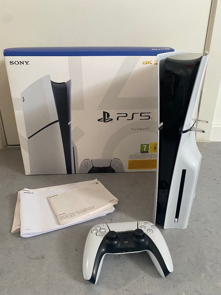 PlayStation 5 Slim Disc Edition (1TB) – In perfecte staat!, Enlèvement ou Envoi, Utilisé, Playstation 5