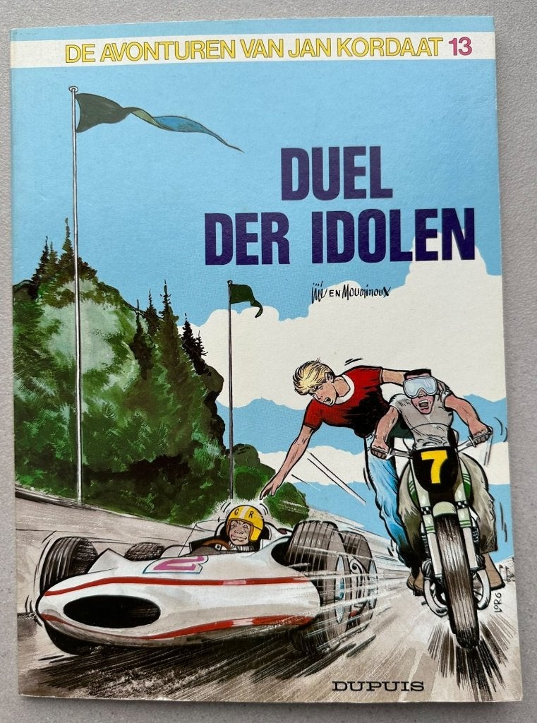 Jan Kordaat, Duel der idolen - Eerste druk 1986, Enlèvement ou Envoi, Une BD, Comme neuf, Jijé