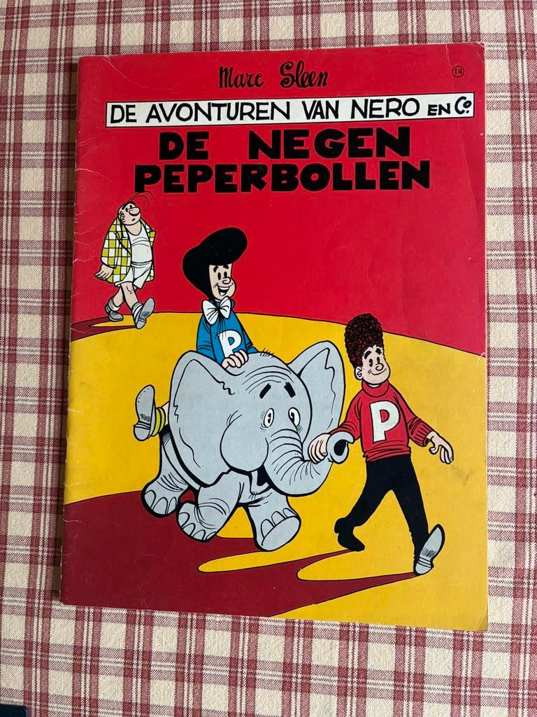 De negen peperbollen, strip album Nero, Boeken, Ophalen of Verzenden, Zo goed als nieuw