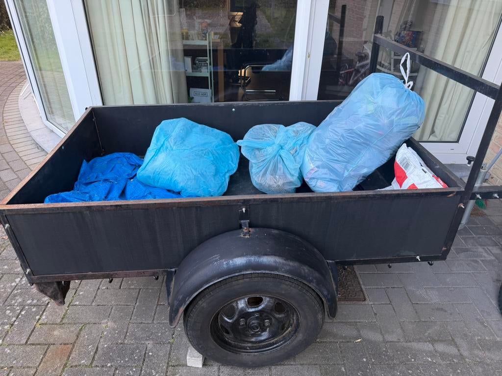 Aanhangwagen, Ophalen, Gebruikt