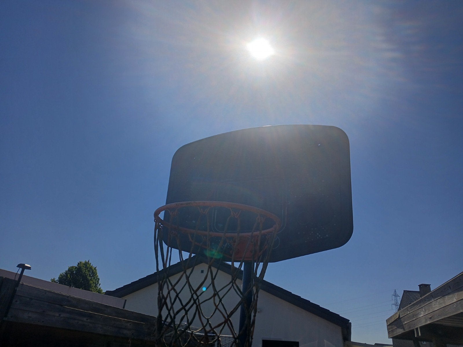 Basketbalpaal voor kinderen, Sport en Fitness, Ophalen, Gebruikt, Ring, Bord of Paal