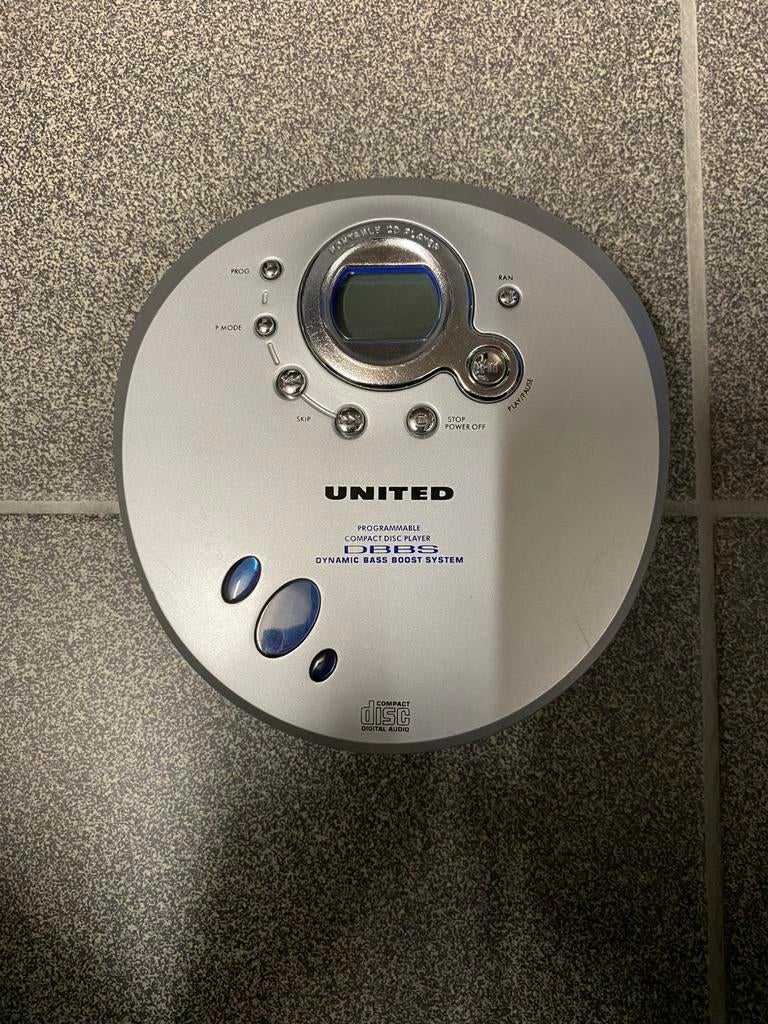 Discman united, Audio, Tv en Foto, Walkmans, Discmans en Minidiscspelers, Ophalen of Verzenden, Discman