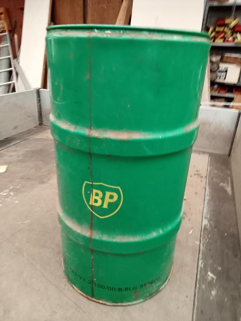Olievat BP, Ophalen