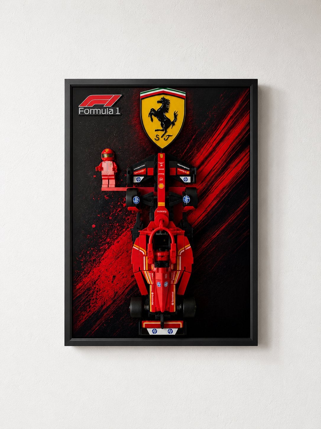 Cadre métal Lego F1 Speed Champions, Boeken, Kunst en Cultuur | Fotografie en Design, Nieuw, Overige onderwerpen, Ophalen