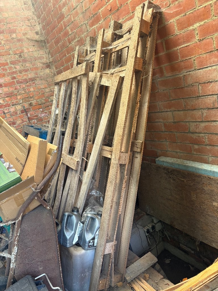 Paletten in ruil voor goeie witte wijn, Doe-het-zelf en Bouw, Hout en Planken, Ophalen