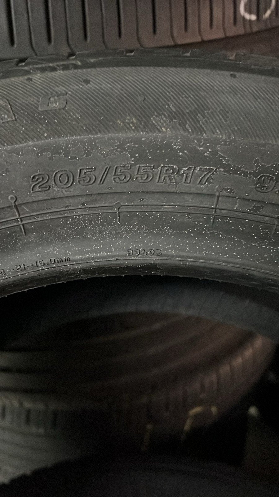 20555r17 205 55 r17 205/55/r17 Bridgestone nouveau avec mont