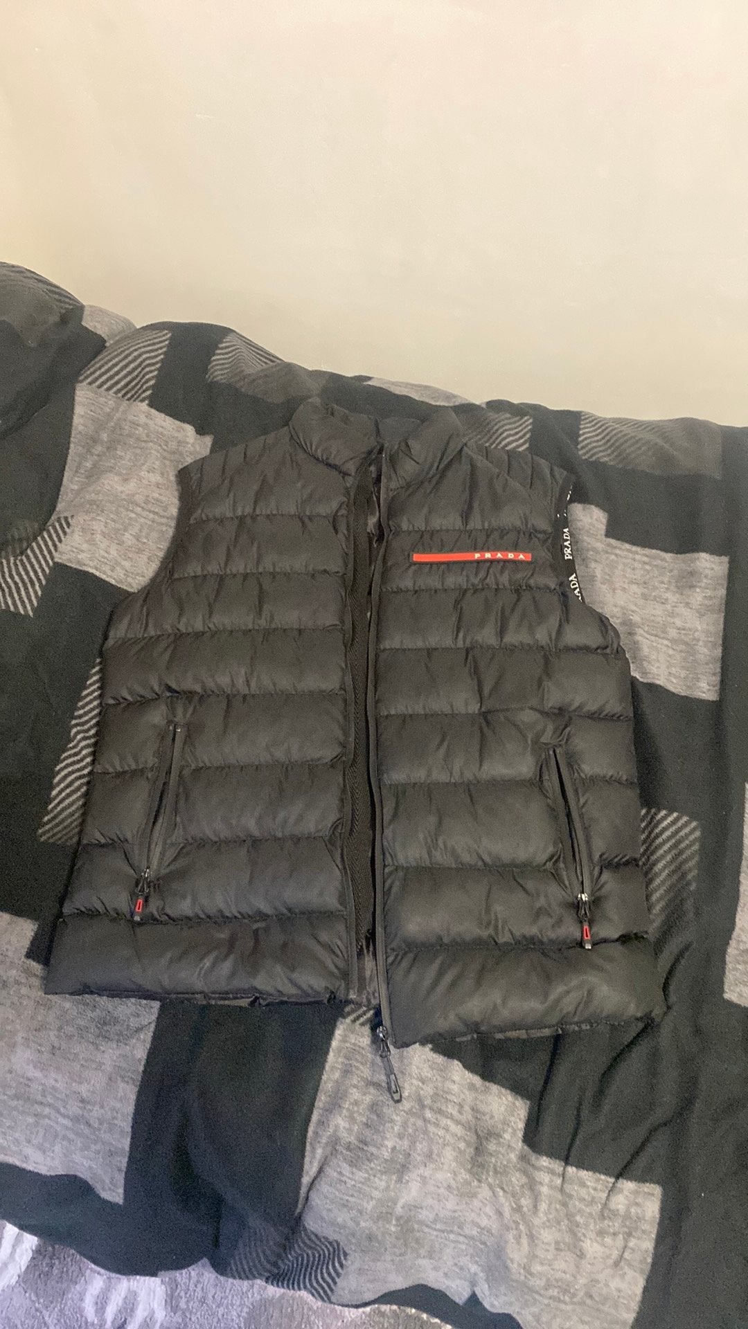 Prada jas, Kleding | Heren, Ophalen, Nieuw, Maat 48/50 (M), Zwart