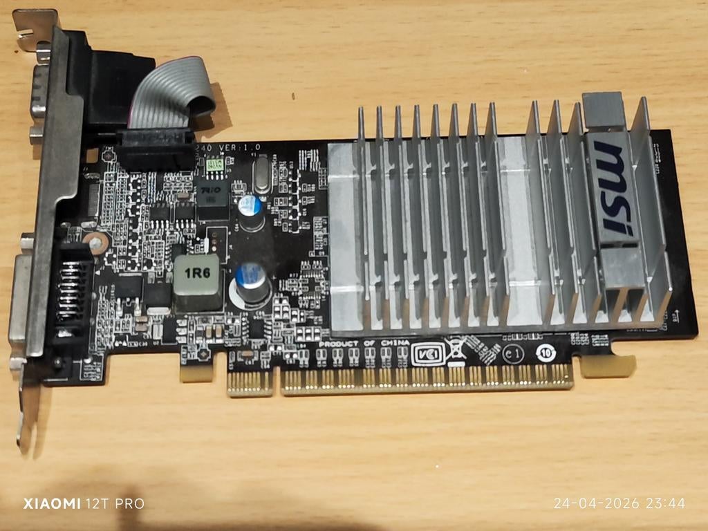 MSI N8400GS geforce, Ophalen