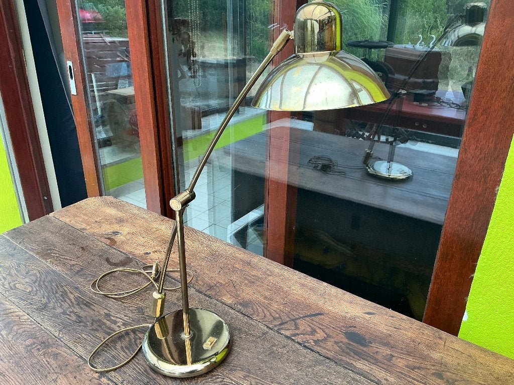 LAMPE DE BUREAU VINTAGE À CONTRE POIDS, Antiquités & Art, Enlèvement