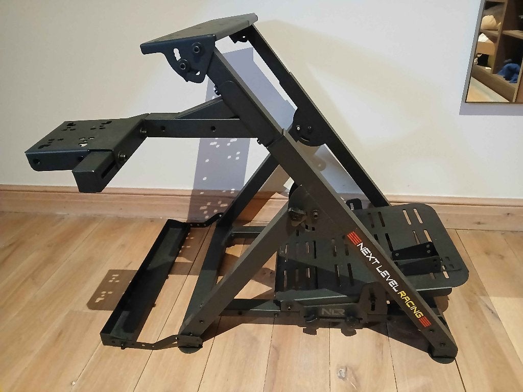 next level racing wheel stand 2.0, Next Level Racing, Inklapbaar, Ophalen, Zo goed als nieuw