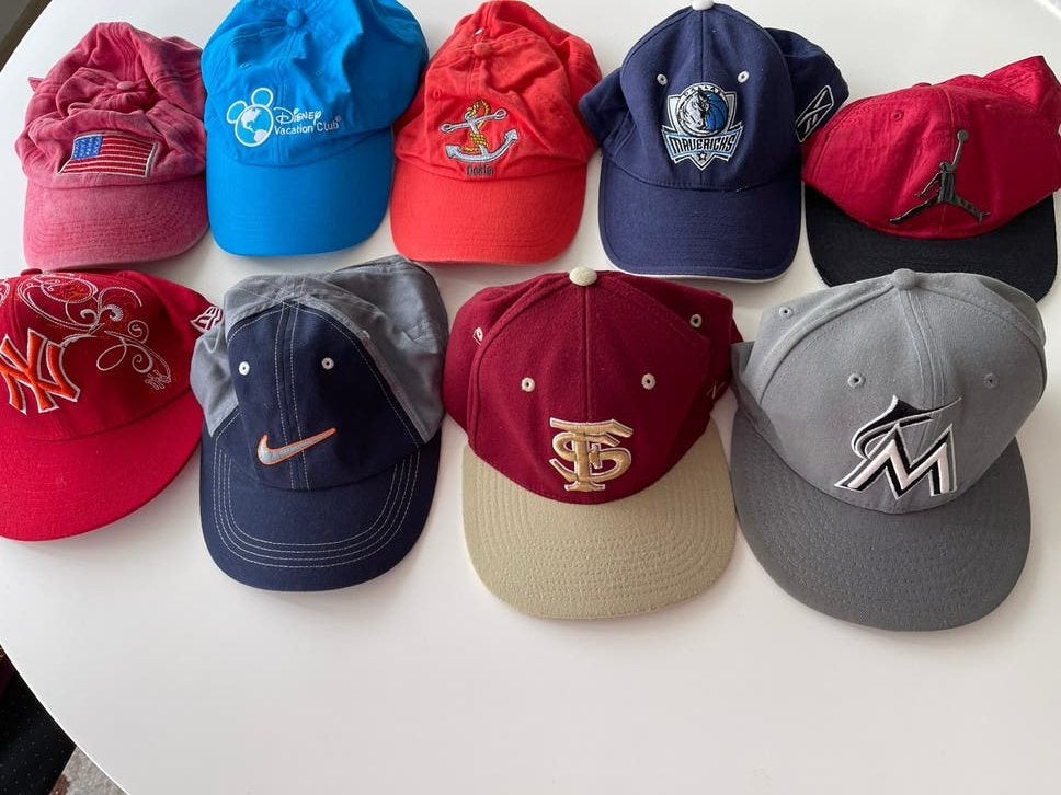 Lot van 10 baseball caps   Enkel als lot, Kleding | Heren, Verzenden, Gedragen
