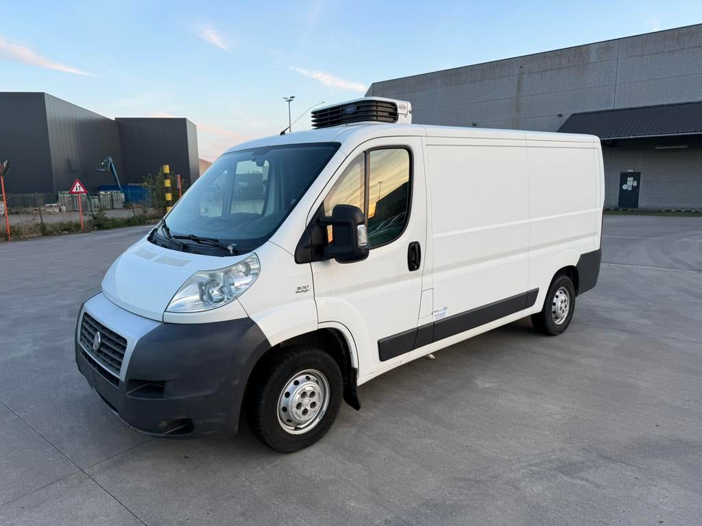 Koelwagen Fiat Ducato 2.2 HDI , 2007 , 150.000 KM, Wit, Leder, Bedrijf, Grijs