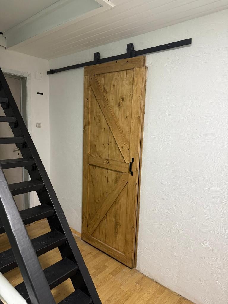 Porte coulissante de grange faite main | Style campagnard |, Bricolage & Construction, Fenêtres & Moustiquaires, Enlèvement, Porte coulissante