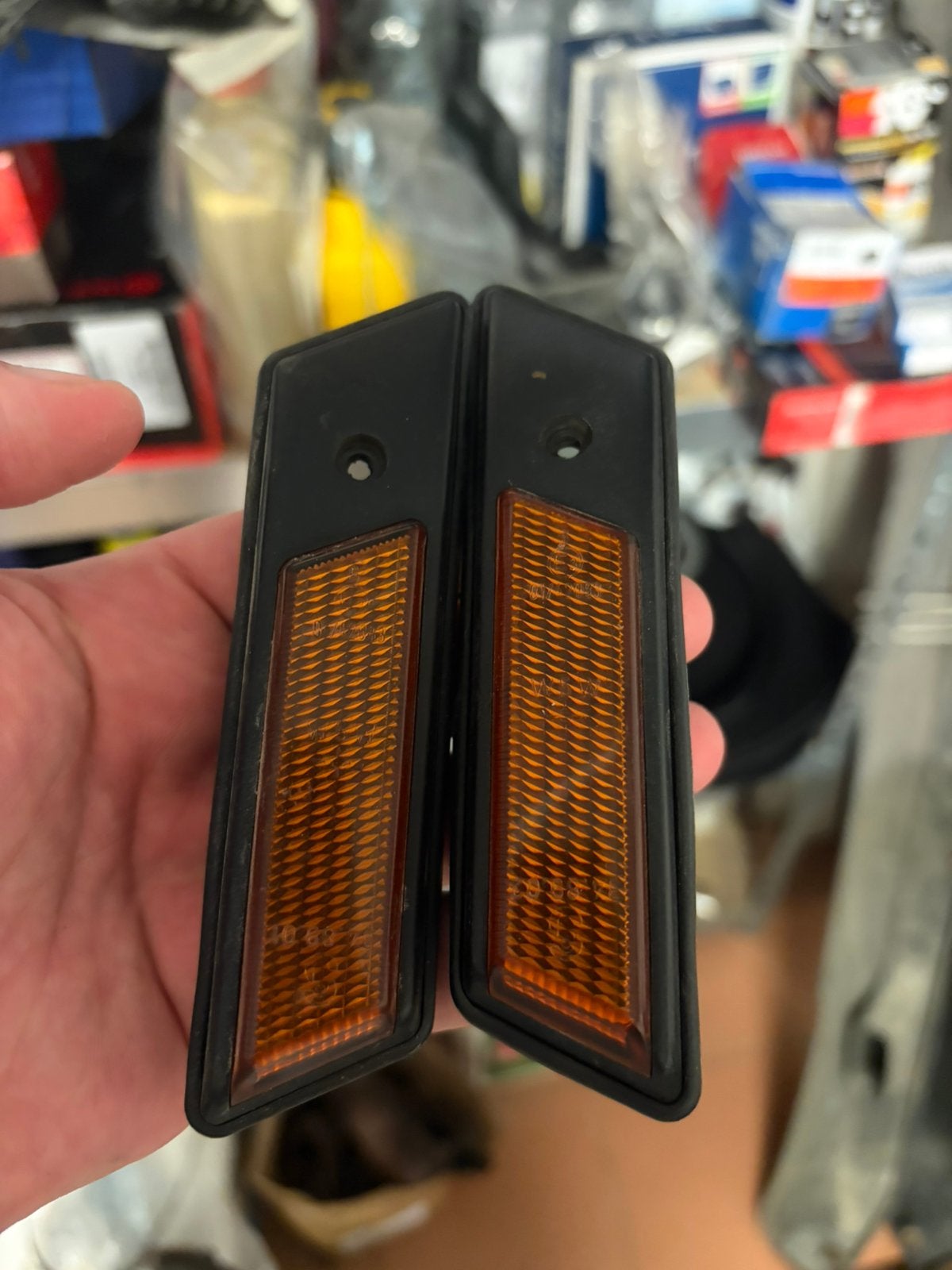 Paar Oem Bmw E30 richtingaanwijzers met hun afdichtingen., Ophalen of Verzenden, BMW