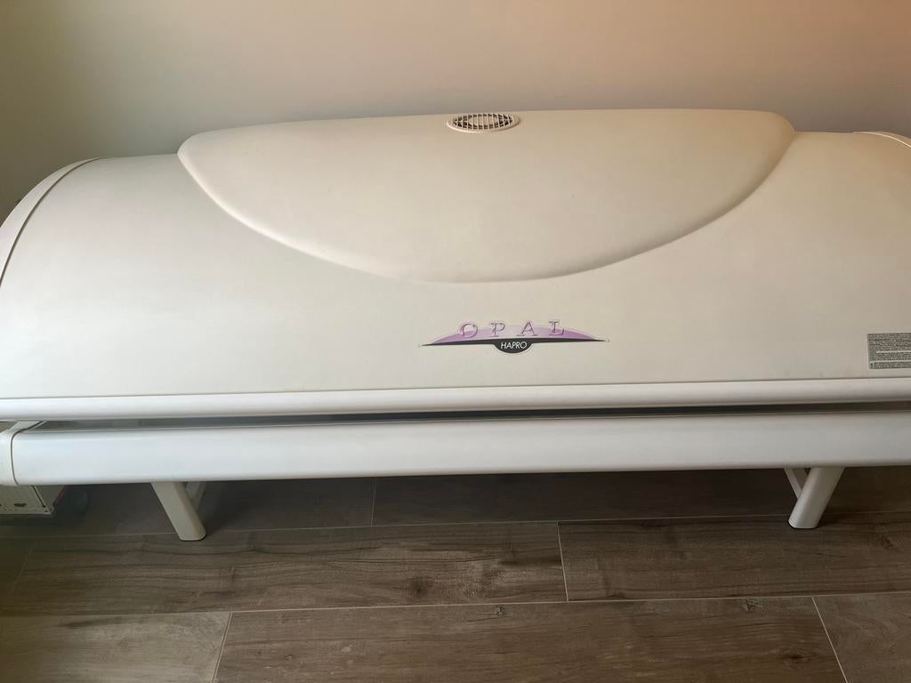 Zonnebank, Electroménager, Solarium, Banc solaire & Bronzage facial, Enlèvement, Utilisé, Banc solaire double, 10 à 15 lampes