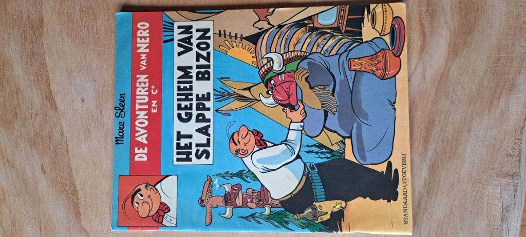 NERO "Het geheim van slappe bizon", Ophalen of Verzenden, Gelezen, Marc Sleen