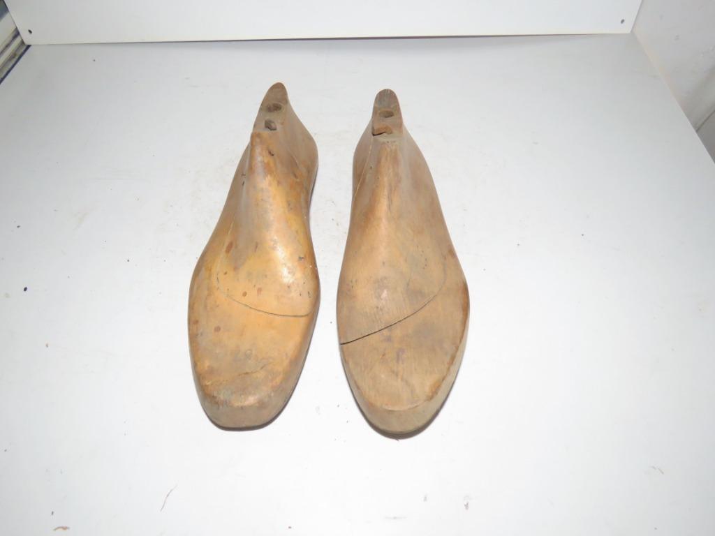 Paar Oude schoenleesten maat 37, Antiek en Kunst, Ophalen of Verzenden