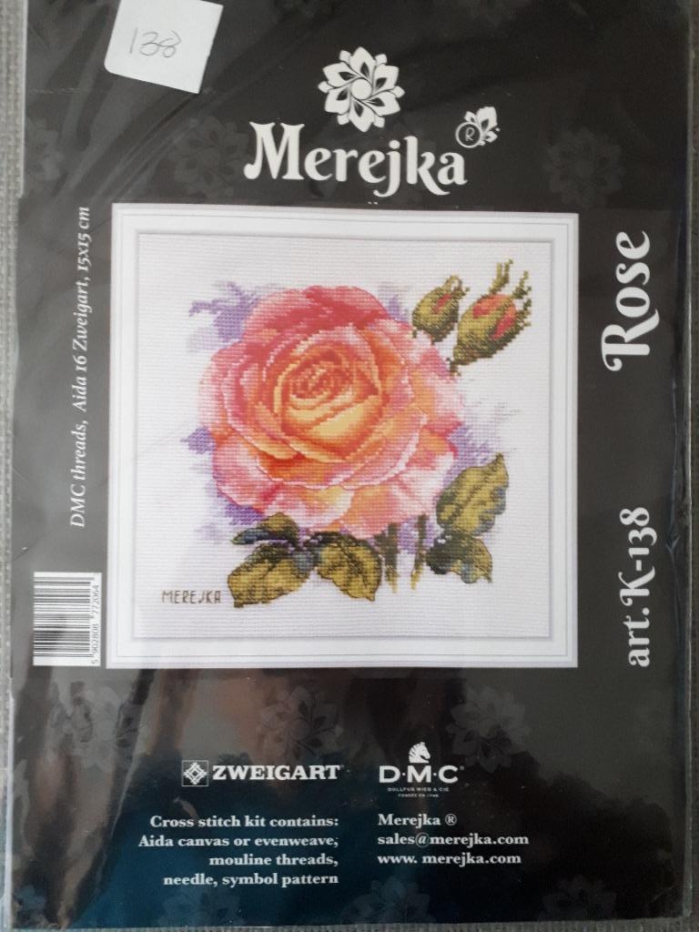 kruissteekpakket nr 61 merejka K-138, Hobby en Vrije tijd, Borduren en Borduurmachines, Ophalen of Verzenden, Nieuw, Handborduren