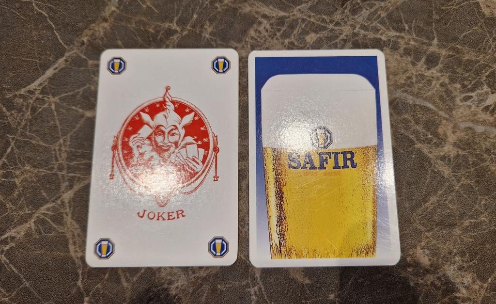 Joker Safir, Collections, Cartes à jouer, Jokers & Jeux des sept familles, Enlèvement ou Envoi, Comme neuf