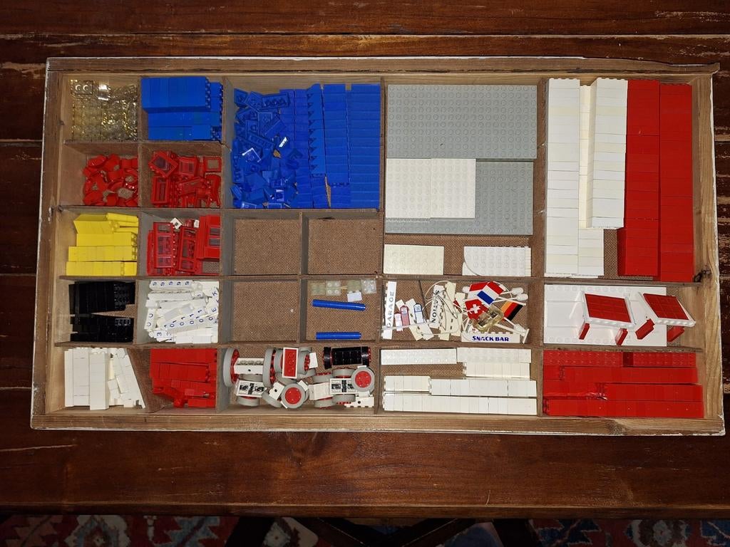 Partij vintage LEGO, Ophalen