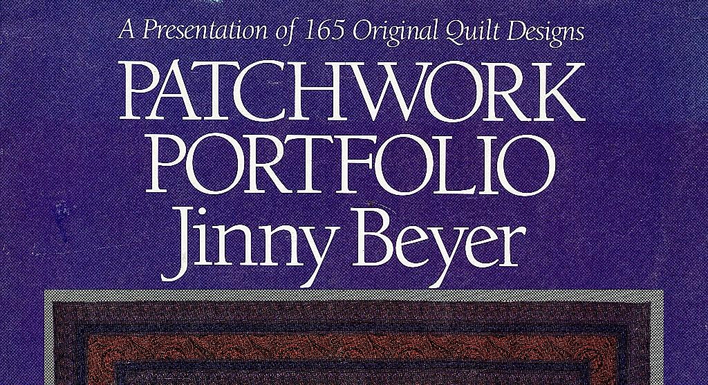 Patchwork Portfolio. Iconische quiltontwerpen. Engelstalig b, Enlèvement ou Envoi, Comme neuf, Jinny Beyer, Autres sujets/thèmes
