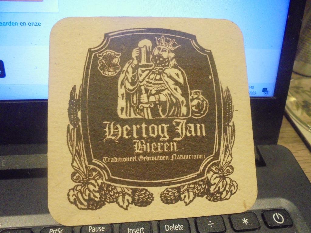 Hertog Jan, Verzamelen, Biermerken, Ophalen of Verzenden, Zo goed als nieuw, Viltje(s), Hertog Jan